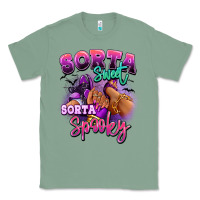 Sorta Sweet Sorta Spooky Sneaker And Heel Afro Wom Classic Tee | Teevron