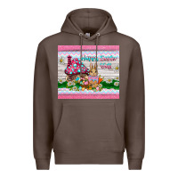 Coffee happy easter y'all  rabbit Premium Hoodie - BarkalooDesign