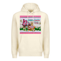 Sandshell happy easter y'all  rabbit Premium Hoodie - BarkalooDesign