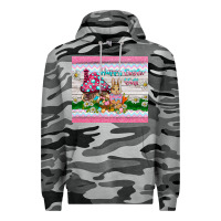 Slate Camo happy easter y'all  rabbit Premium Hoodie - BarkalooDesign