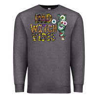 Charcoal Heather bad witch vibes Premium Sweatshirt - CowhideDigitalArt