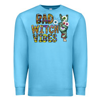 Ocean Blue bad witch vibes Premium Sweatshirt - CowhideDigitalArt