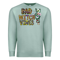Seafoam bad witch vibes Premium Sweatshirt - CowhideDigitalArt