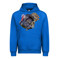 Cobalt Bronze Turkey Urban Hoodie - LillyAllenDesigns