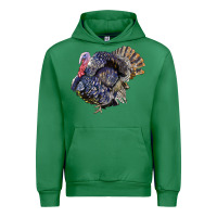 Emerald Bronze Turkey Urban Hoodie - LillyAllenDesigns