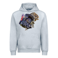 Heather Grey Bronze Turkey Urban Hoodie - LillyAllenDesigns