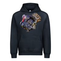 Navy Bronze Turkey Urban Hoodie - LillyAllenDesigns