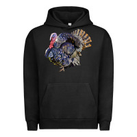 Pigment Black Bronze Turkey Urban Hoodie - LillyAllenDesigns