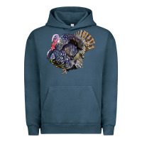 Pigment Midnight Navy Bronze Turkey Urban Hoodie - LillyAllenDesigns