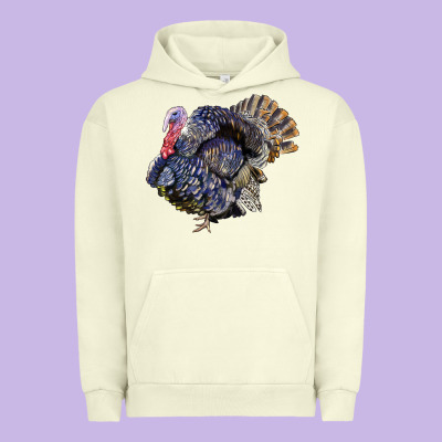 Bronze Turkey Urban Hoodie Designed By Lillyallendesigns