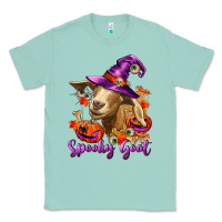 Seafoam Spooky Goat Classic Tee - RanaPortraitStore