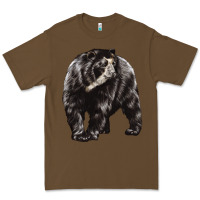 Cacao Spectacled Bear Premium Tee - LillyAllenDesigns