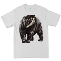 Dove Grey Spectacled Bear Premium Tee - LillyAllenDesigns