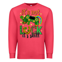 Cardinal its not luck its skill st. patricks day Premium Sweatshirt - Neo Western