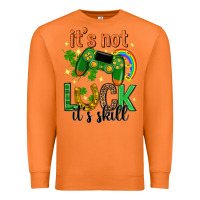 Carrot its not luck its skill st. patricks day Premium Sweatshirt - Neo Western