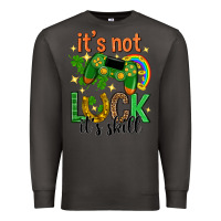 Smoke its not luck its skill st. patricks day Premium Sweatshirt - Neo Western