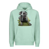 Seafoam Texas Blue Lacy Dog Premium Hoodie - LillyAllenDesigns