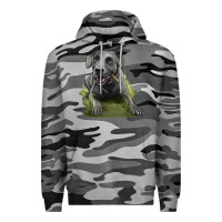 Slate Camo Texas Blue Lacy Dog Premium Hoodie - LillyAllenDesigns