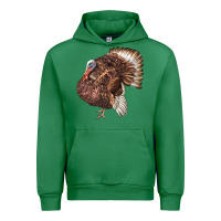 Emerald Bourbon Red Turkey Urban Hoodie - LillyAllenDesigns