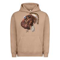 Pigment Burro Bourbon Red Turkey Urban Hoodie - LillyAllenDesigns