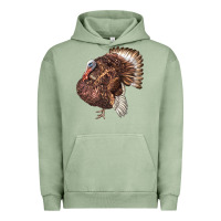 Pigment Oil Green Bourbon Red Turkey Urban Hoodie - LillyAllenDesigns