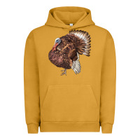 Pigment Peanut Butter Bourbon Red Turkey Urban Hoodie - LillyAllenDesigns