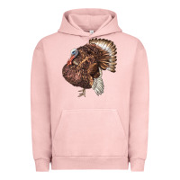 Pigment Salmon Bourbon Red Turkey Urban Hoodie - LillyAllenDesigns