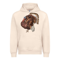 Sandshell Bourbon Red Turkey Urban Hoodie - LillyAllenDesigns