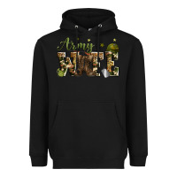 Black army wife Heavyweight Hoodie - Zillion Design Studio