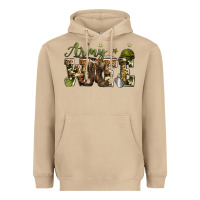 Mushroom army wife Heavyweight Hoodie - Zillion Design Studio