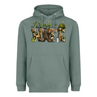 Sage army wife Heavyweight Hoodie - Zillion Design Studio