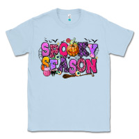 Dusty Blue Spooky season Halloween Classic Tee - RanaPortraitStore