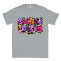 Heather Grey Spooky season Halloween Classic Tee - RanaPortraitStore