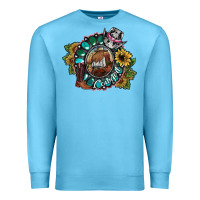 Ocean Blue cowgirl Premium Sweatshirt - SublimationCraftShop