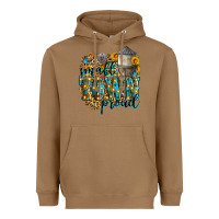 Toasted Coconut small town proud Heavyweight Hoodie - Zillion Design Studio