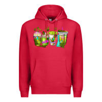 Cardinal coffee cups Premium Hoodie - NancyCooperArtShop
