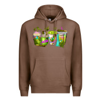 Chestnut coffee cups Premium Hoodie - NancyCooperArtShop