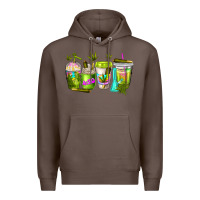 Coffee coffee cups Premium Hoodie - NancyCooperArtShop