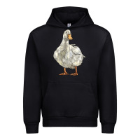 Black american pekin duck Urban Hoodie - LillyAllenDesigns