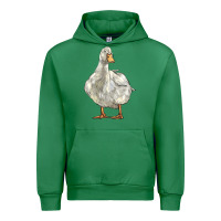 Emerald american pekin duck Urban Hoodie - LillyAllenDesigns