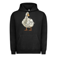 Pigment Black american pekin duck Urban Hoodie - LillyAllenDesigns