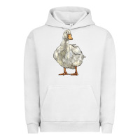 Pigment Lunar Rock american pekin duck Urban Hoodie - LillyAllenDesigns