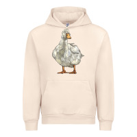 Sandshell american pekin duck Urban Hoodie - LillyAllenDesigns
