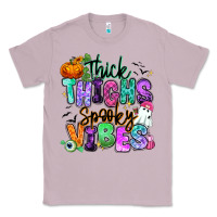 Lilac Thick thighs spooky vibes Classic Tee - RanaPortraitStore