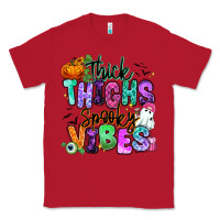 Red Thick thighs spooky vibes Classic Tee - RanaPortraitStore