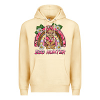 Pina Colada easter pink camouflage egg hunter  bunny rainbow Premium Hoodie - BarkalooDesign