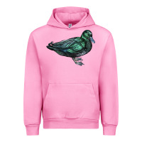 Fuchsia Pink East İndie Duck Urban Hoodie - LillyAllenDesigns