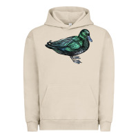 Pigment French Oak East İndie Duck Urban Hoodie - LillyAllenDesigns