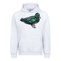 White East İndie Duck Urban Hoodie - LillyAllenDesigns