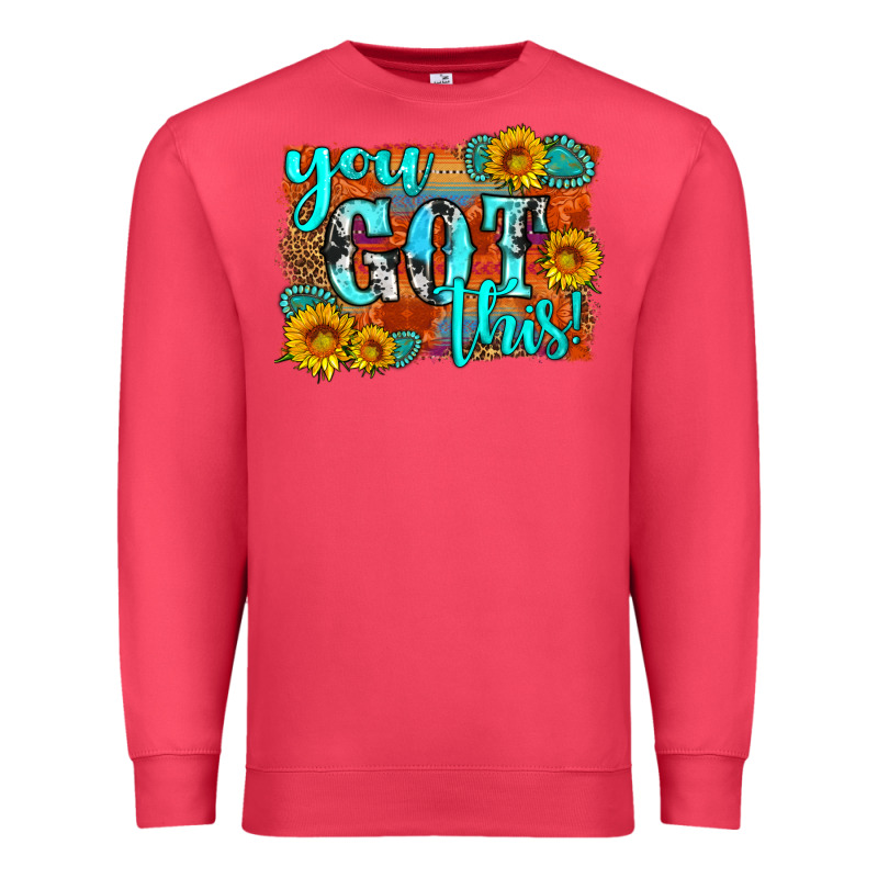 You Got This Premium Sweatshirt by HRA Design Shop | Teevron